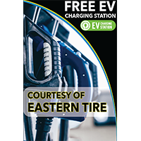 Free EV charging Station - Eastern Tire & Auto Service Inc.